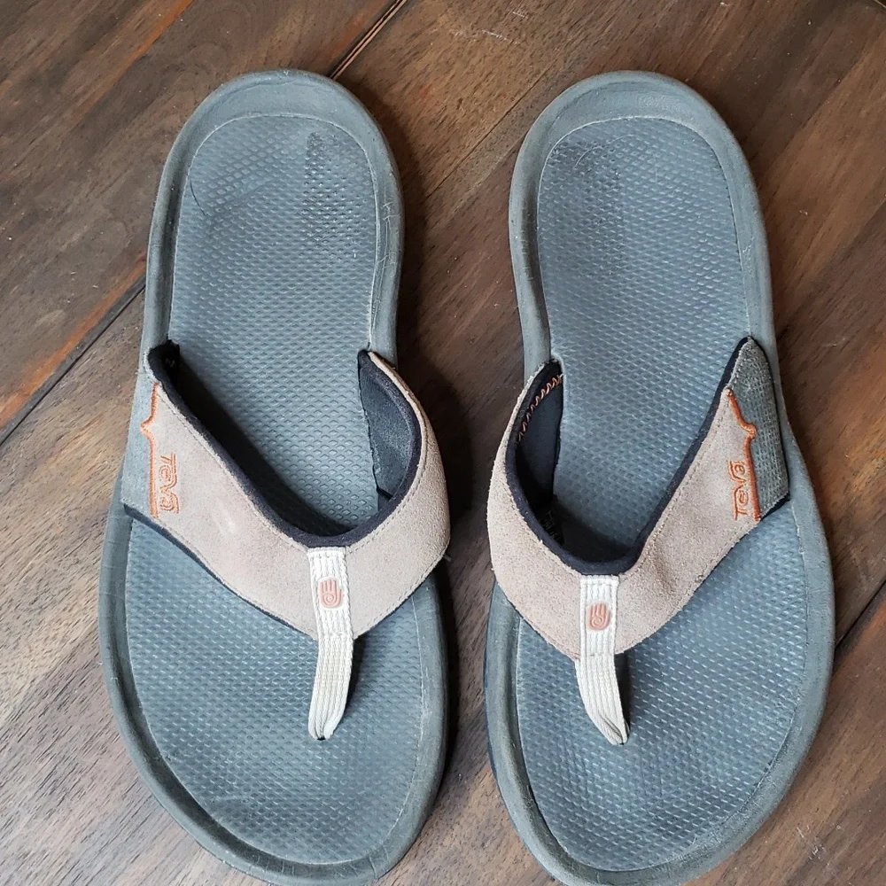 Teva Men's KATAVI Thong Flip Flop Sandal Sz 8